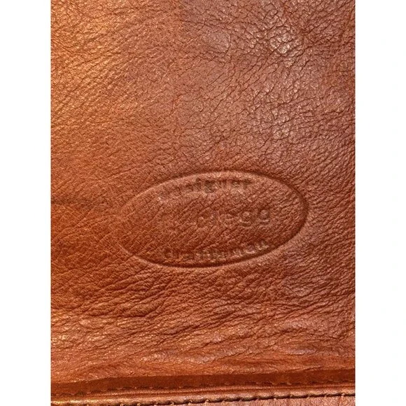 VTG 70s F.Clegg Genuine, Leather Shoulder Bag Purse Frank Clegg Boho Western - Picture 7 of 15